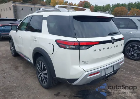 2023 Nissan Pathfinder Platinum 4Wd z USA, uszkodzony, nr VIN 5N1DR3DJ2PC205559